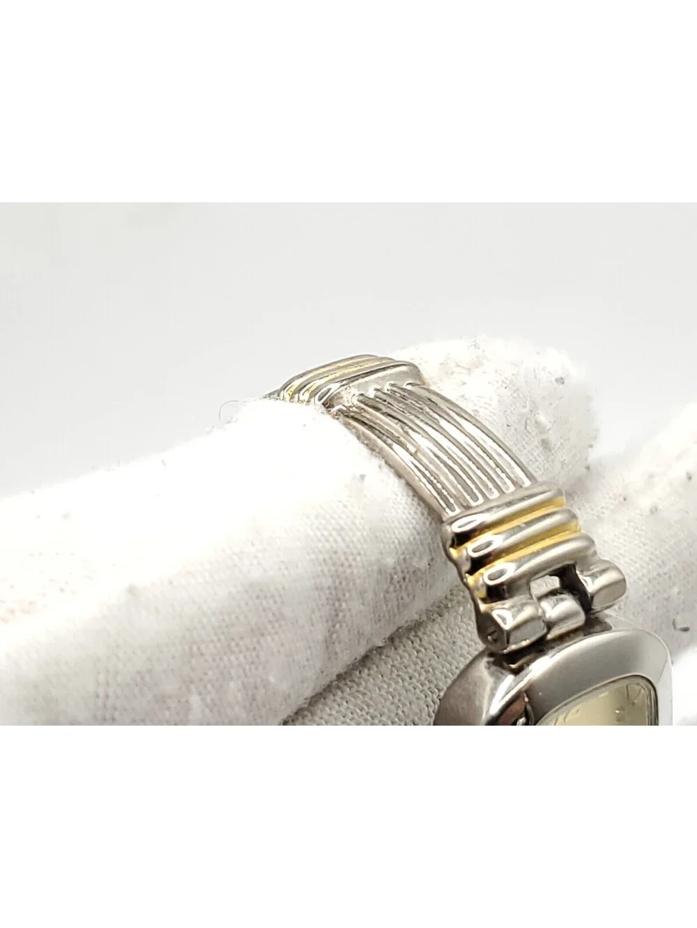 Foster Grant Quartz Watch Womens New Battery Two-Tone Dial 20mm